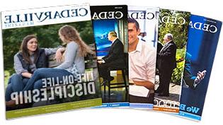 Cedarville Magazine Covers